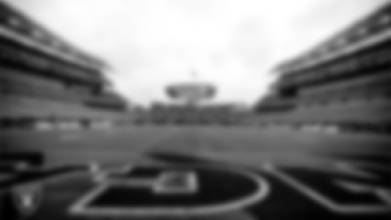 A view of Paul Brown Stadium before the Las Vegas Raiders' postseason away game against the Cincinnati Bengals.