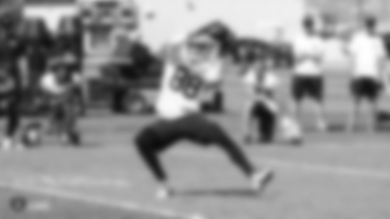 Oakland Raiders wide receiver Marcell Ateman (88) at a Mandatory Mini Camp at the Oakland Raiders Practice Facility, Tuesday, June 12, 2018, in Alameda, California.