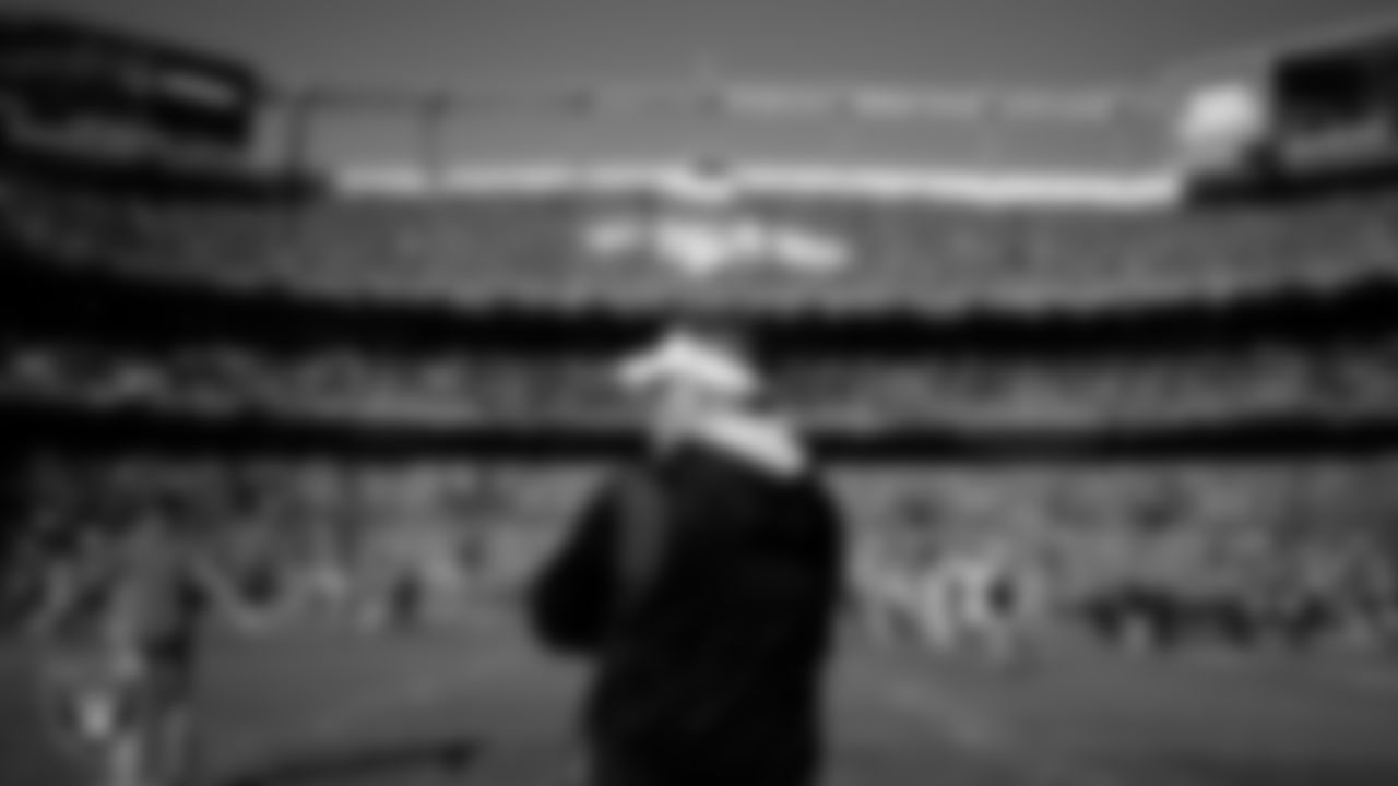 Las Vegas Raiders Head Coach Josh McDaniels before the regular season away game against the Denver Broncos at Empower Field at Mile High.
