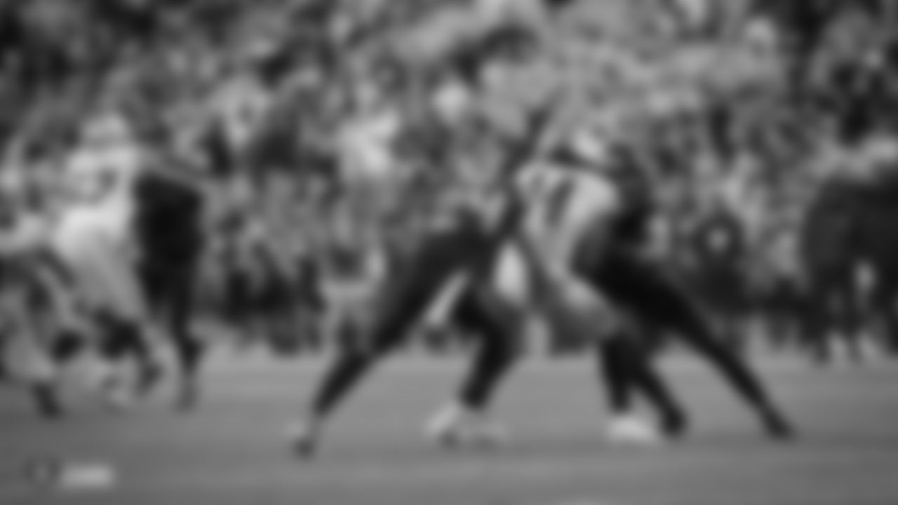 The Raiders preseason game against the Seattle Seahawks at CenturyLink Field.