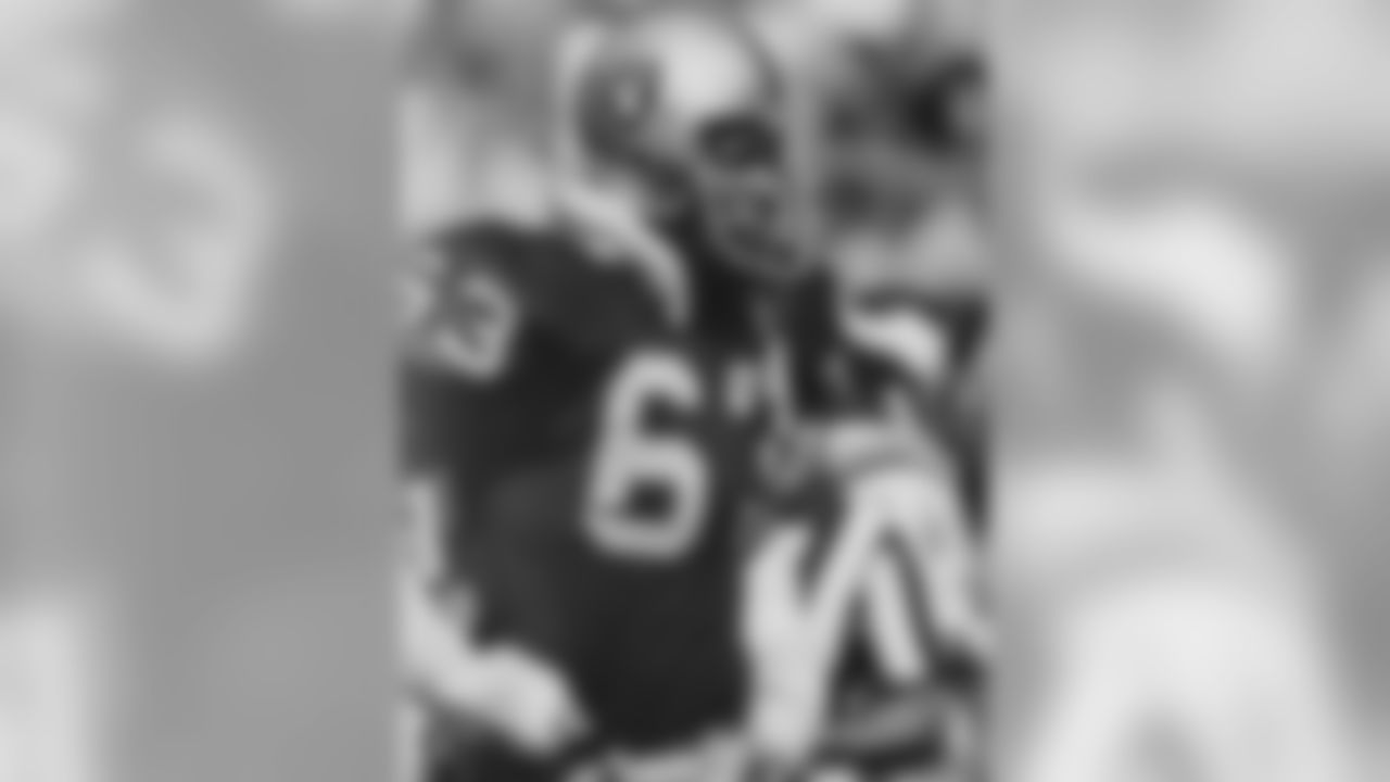 Gene Upshaw was selected by the Raiders in the 1st round of the 1967 NFL Draft out of Texas A&I. He was inducted into the Pro Football Hall of Fame in 1987 after playing in 217 regular-season games with 207 starts, 24 playoff games and three Super Bowls (II, XI, XV). Upshaw was named to seven All-Star Games/Pro Bowls and named 1st Team All-Pro five times.
