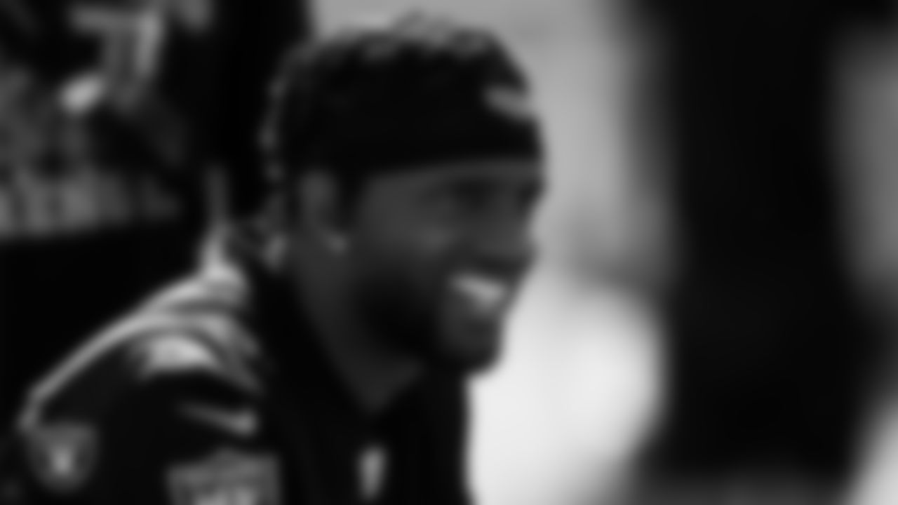 Las Vegas Raiders cornerback Casey Hayward Jr. (29) during practice at Intermountain Healthcare Performance Center.