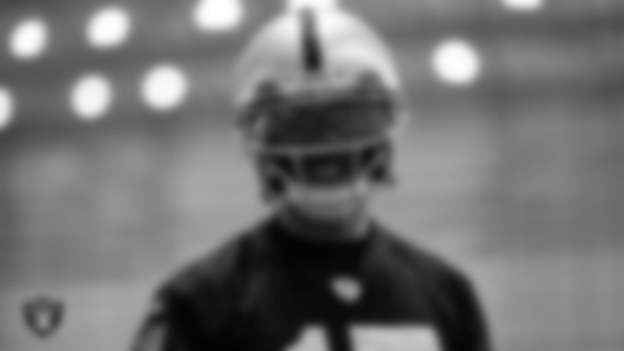 Las Vegas Raiders wide receiver Willie Snead IV (17) during practice at Intermountain Healthcare Performance Center.