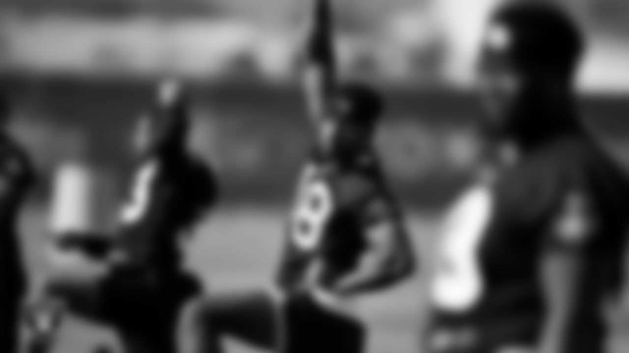 Las Vegas Raiders cornerback Sam Webb (48) at a workout during phase two of the offseason program.