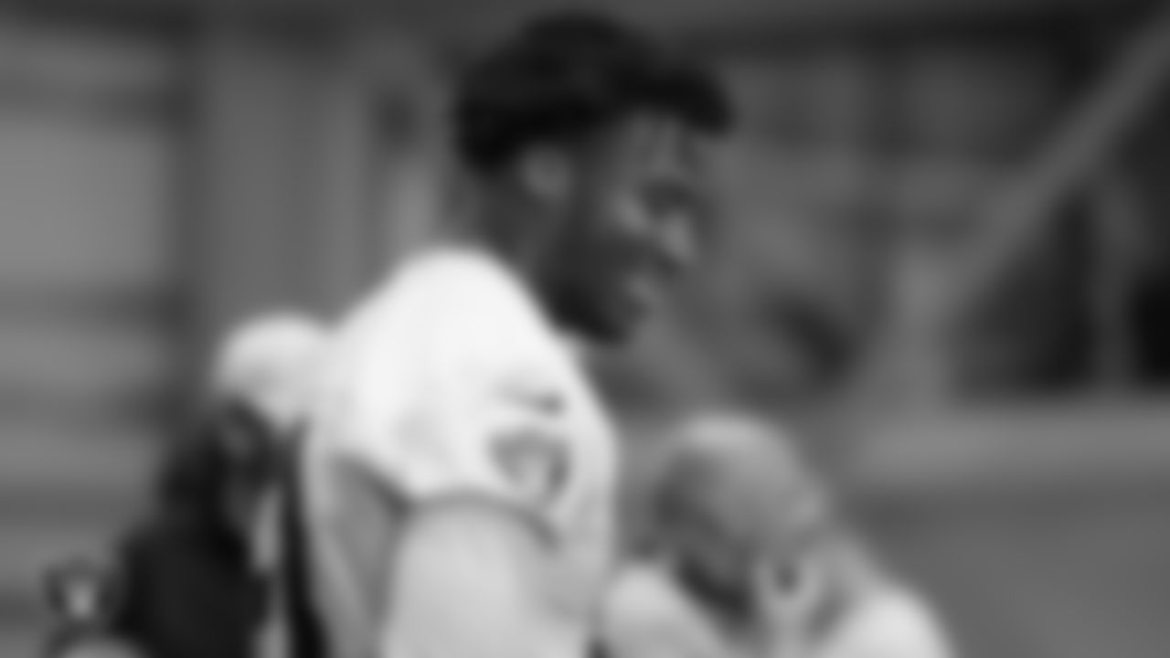 Las Vegas Raiders defensive end Malcolm Koonce (51) during practice at Intermountain Healthcare Performance Center.