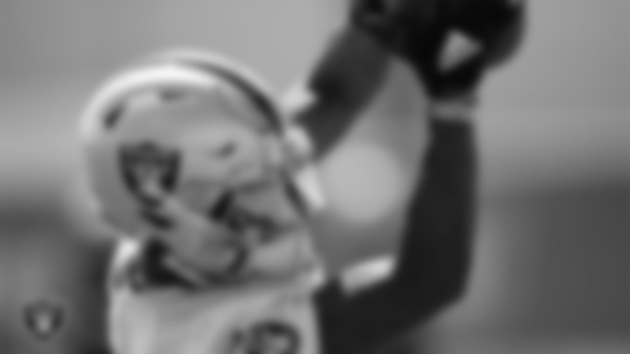 Las Vegas Raiders wide receiver Henry Ruggs III (11) at an Organized Team Activity (OTA).