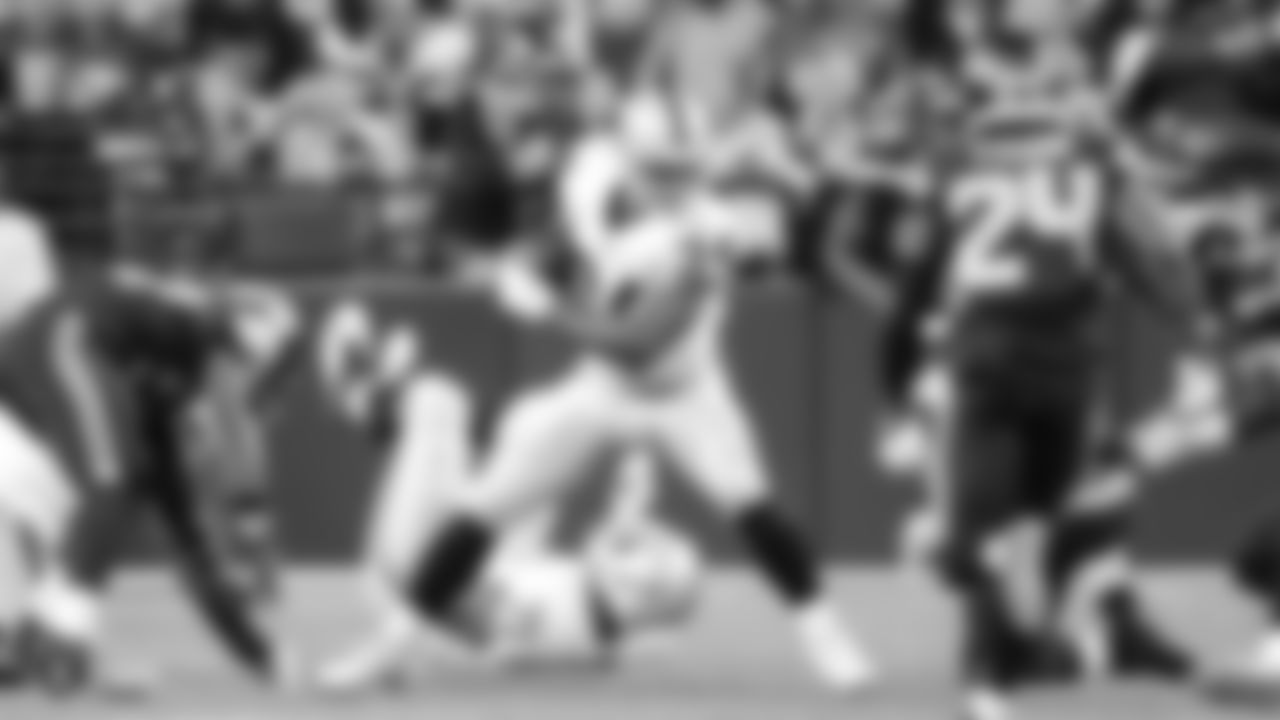 The Oakland Raiders preseason game against the Seattle Seahawks at CenturyLink Field, Thursday, August 30, 2018, in Seattle, Washington.