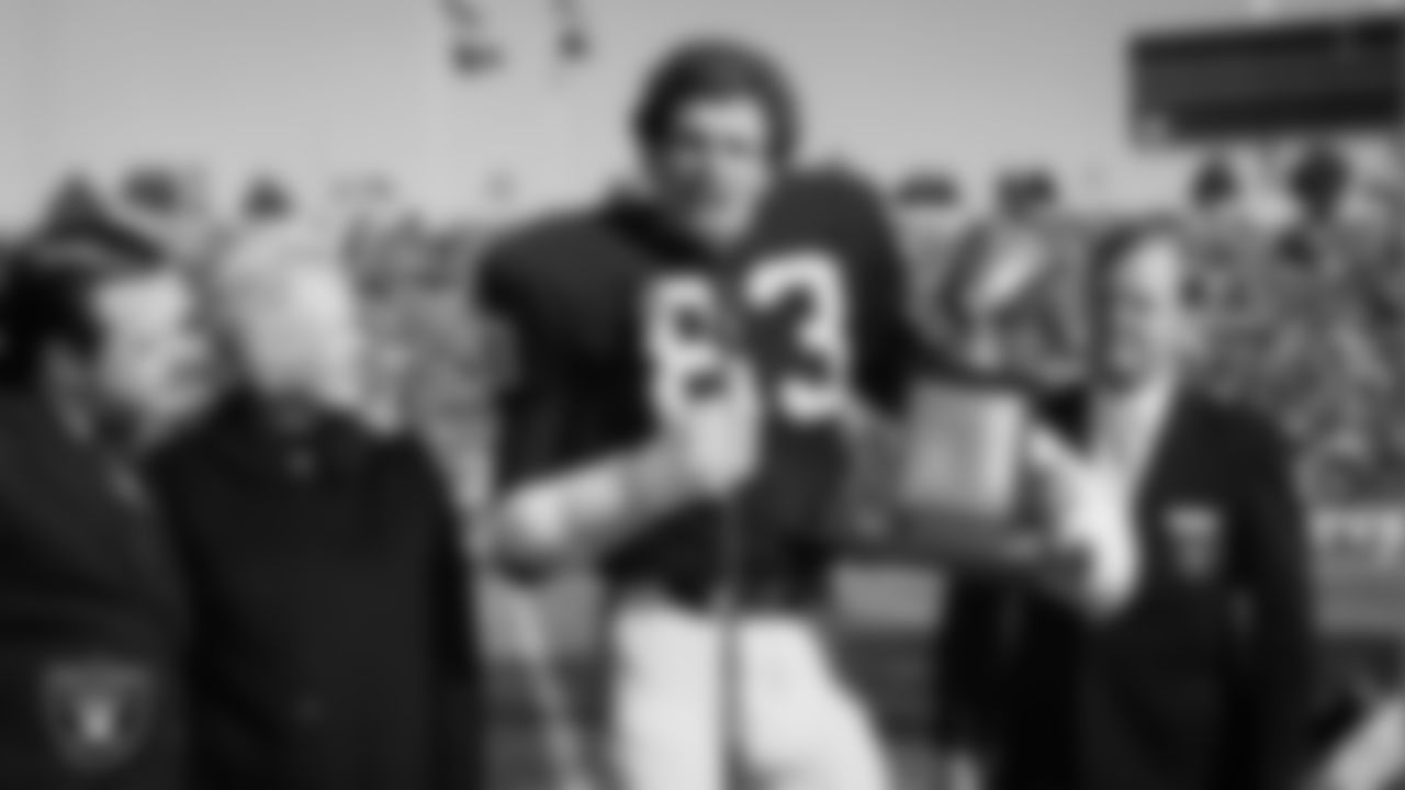 Ted Hendricks played in 131 games with 122 starts and was a key member of all three Raiders Super Bowl winning teams. He recorded 10 interceptions for 111 yards and recovered 10 fumbles. Hendricks was named to the Pro Bowl four times as a Raider and selected 1st team All-Pro twice.