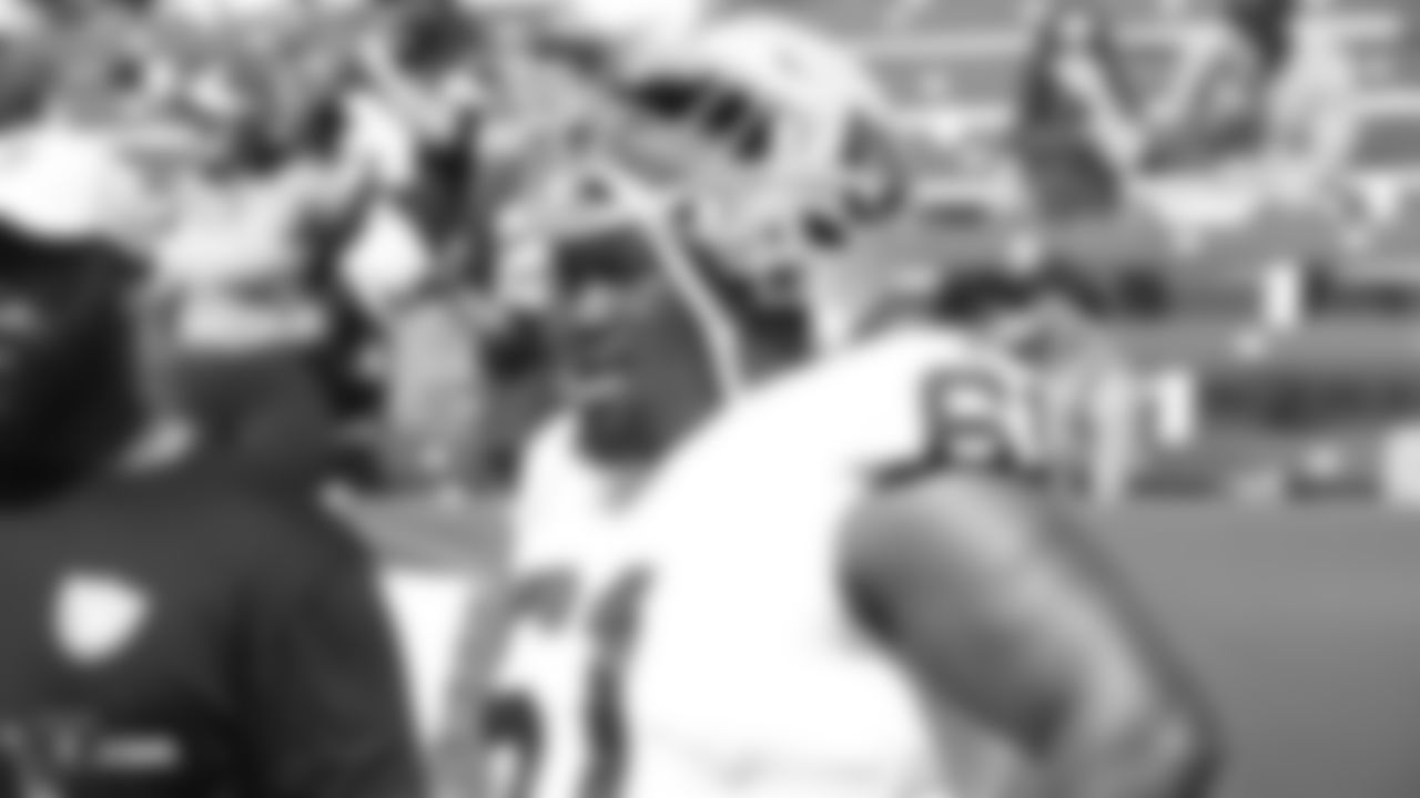 The Oakland Raiders regular season game against the Los Angeles Chargers at StubHub Center, Sunday, October 7, 2018, in Carson, California.