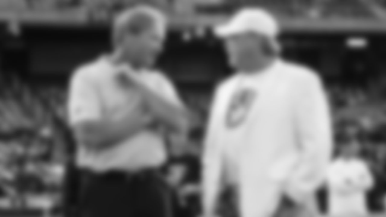 See exclusive photos of Head Coach Jon Gruden's return to the Oakland-Alameda County Coliseum.