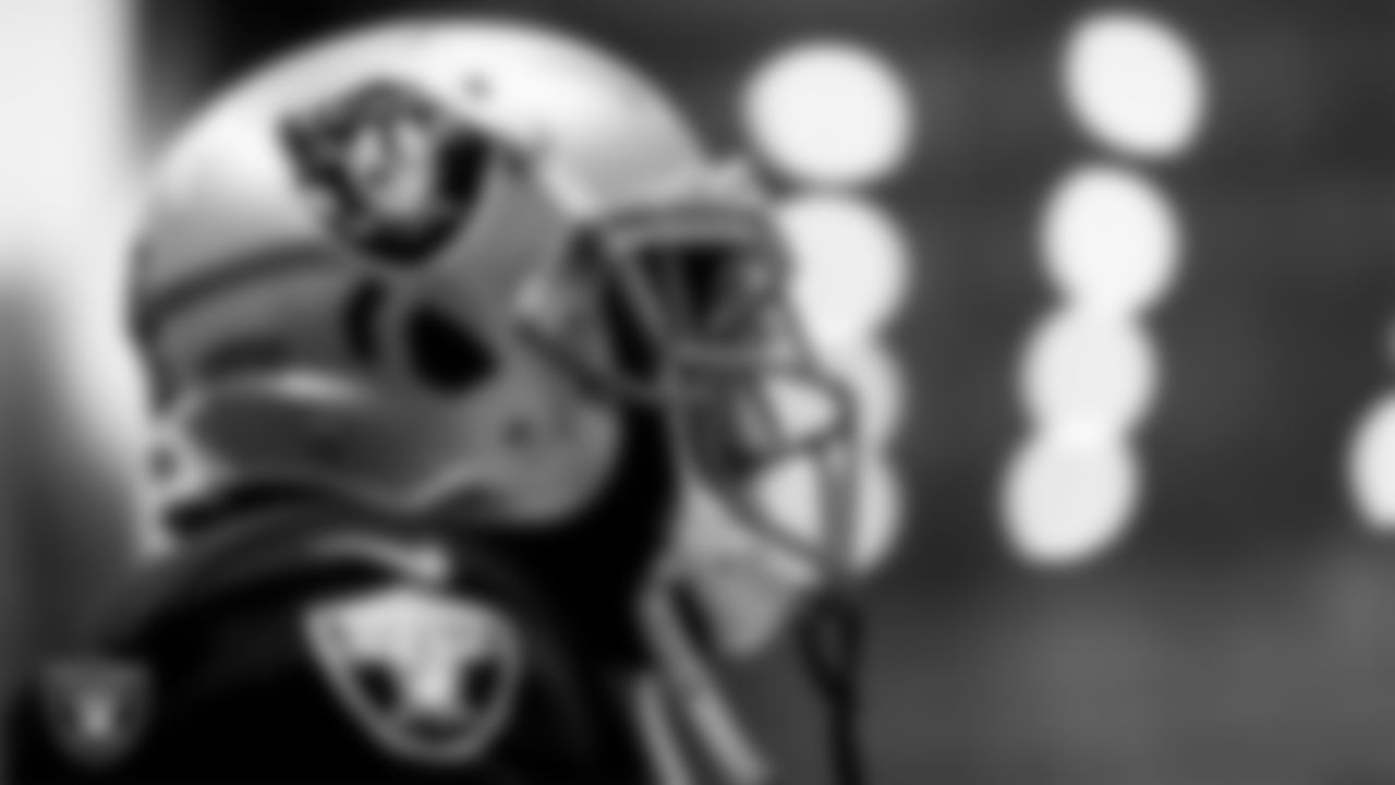 Las Vegas Raiders wide receiver Nelson Agholor (15) during practice.