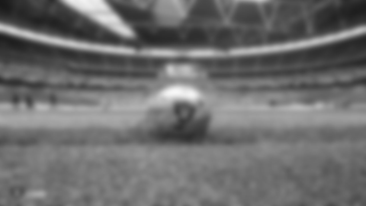 The Oakland Raiders regular season game against the Seattle Seahawks at Wembley Stadium, Sunday, October 14, 2018, in London, England.