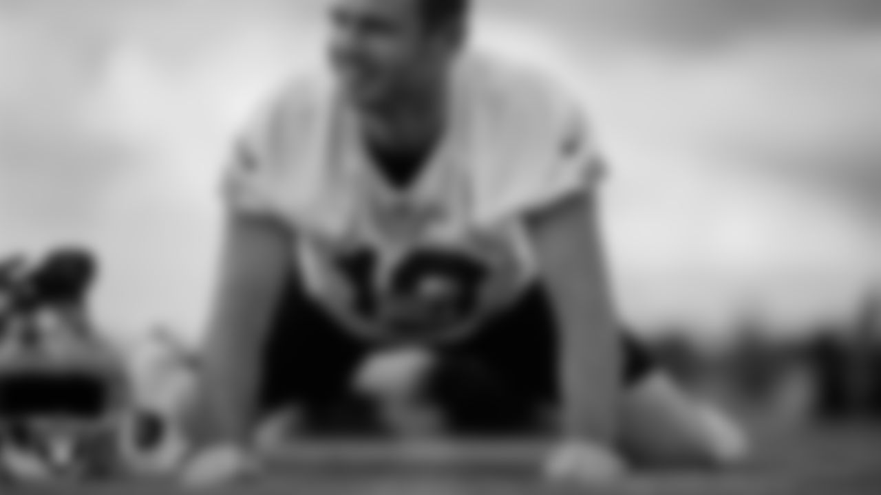 Las Vegas Raiders wide receiver Hunter Renfrow (13) during practice.