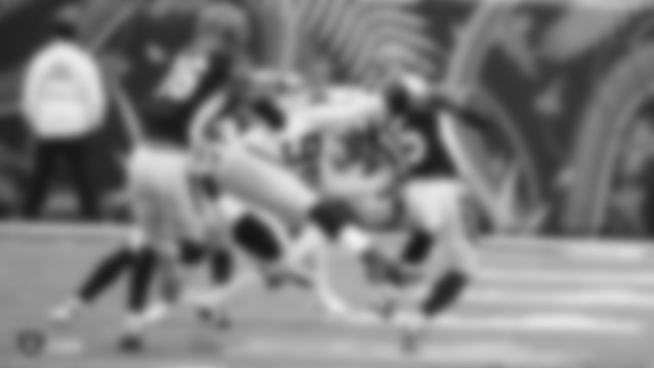 The Oakland Raiders regular season game against the Cincinnati Bengals at Paul Brown Stadium, Sunday, December 16, 2018, in Cincinnati, Ohio.