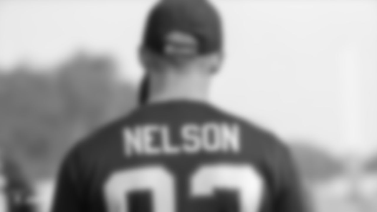 Oakland Raiders wide receiver Jordy Nelson (82) on the field for practice at the Oakland Raiders Practice Facility, Friday, November 9, 2018, in Alameda, California.