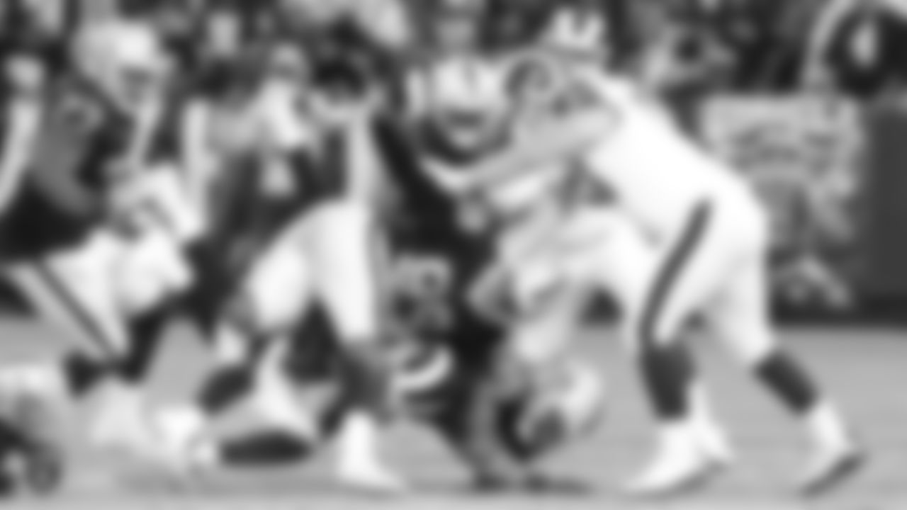 The Oakland Raiders preseason game against the Los Angeles Rams at Oakland-Alameda County Coliseum.