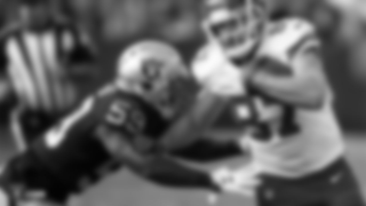 The Oakland Raiders regular season game against the Kansas City Chiefs at Oakland-Alameda County Coliseum, Sunday, December 2, 2018, in Alameda, California.