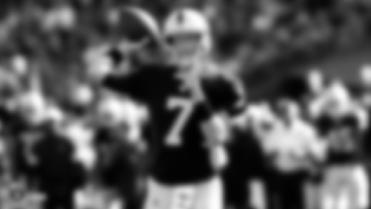 The Oakland Raiders preseason game against the Los Angeles Rams at Oakland-Alameda County Coliseum.