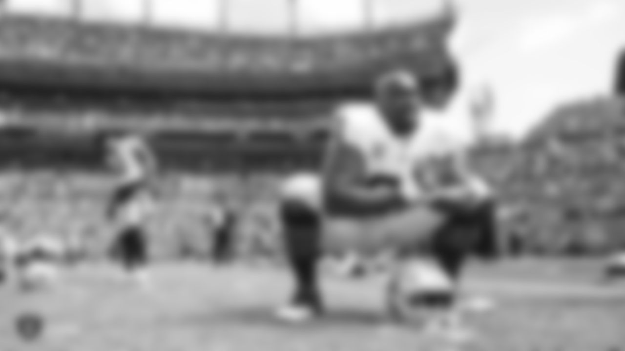The Oakland Raiders regular season game against the Denver Broncos at Mile High Stadium, Sunday, September 16, 2018, in Denver, Colorado.