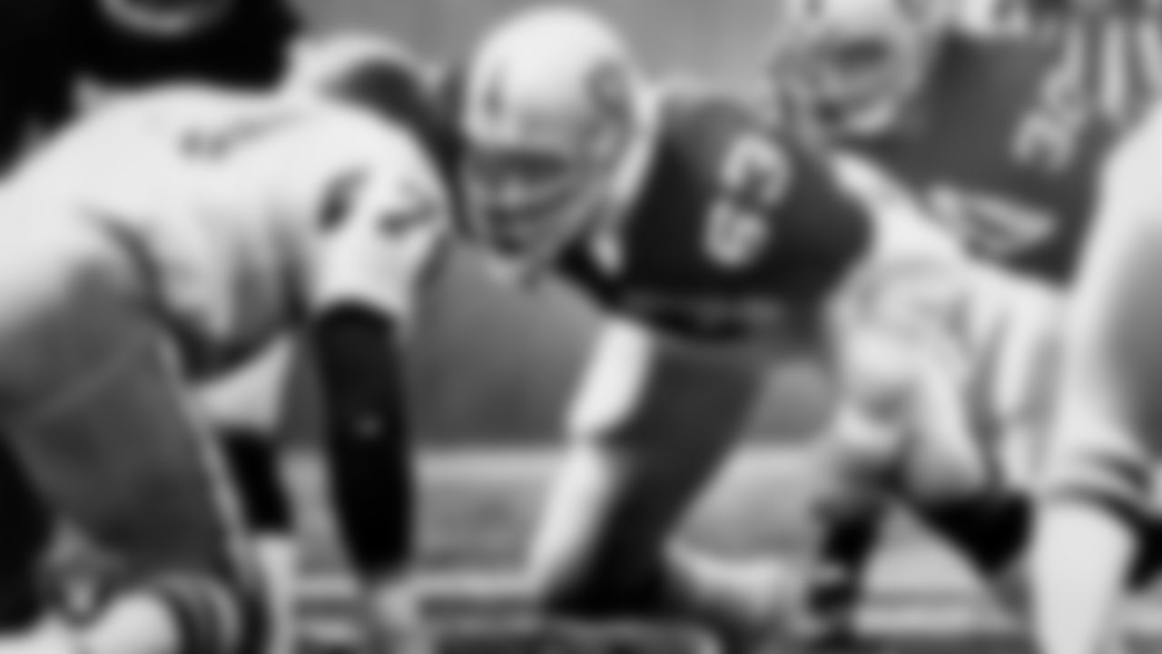 Gene Upshaw was selected by the Raiders in the 1st round of the 1967 NFL Draft out of Texas A&I. He was inducted into the Pro Football Hall of Fame in 1987 after playing in 217 regular-season games with 207 starts, 24 playoff games and three Super Bowls (II, XI, XV). Upshaw was named to seven All-Star Games/Pro Bowls and named 1st Team All-Pro five times.