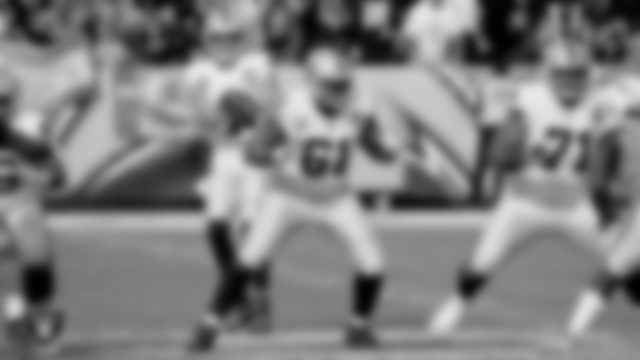 Rodney Hudson has been the Raiders' starting center since signing with the team as a free agent in 2015. As a Raider, Hudson has been one of the top centers in the league and represented the team in the 2016, 2017 and 2019 Pro Bowls.