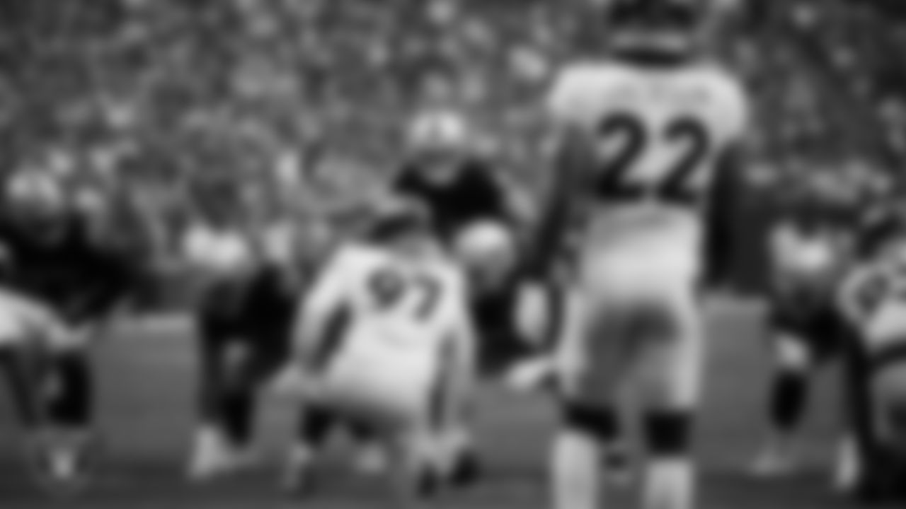 Las Vegas Raiders quarterback Derek Carr (4) calls out a play before the snap during the regular season home game against the Denver Broncos at Allegiant Stadium.
