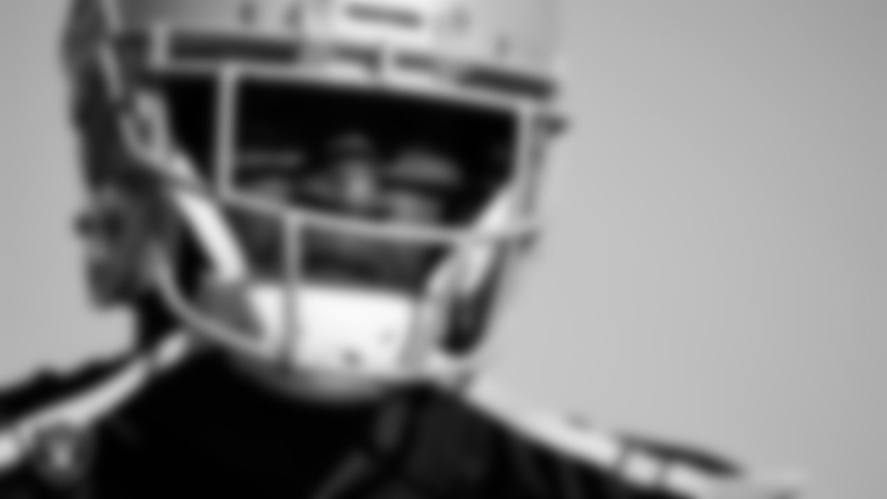 Las Vegas Raiders defensive end Clelin Ferrell (99) during practice at Intermountain Healthcare Performance Center.