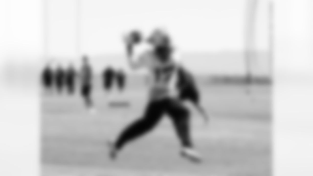 WR Denarius Moore, the Raiders 2011 5th round pick, enters his 4th NFL season. He has totaled 130 catches for 2,054 yards and 17 TDs in 41 games in the Silver and Black.