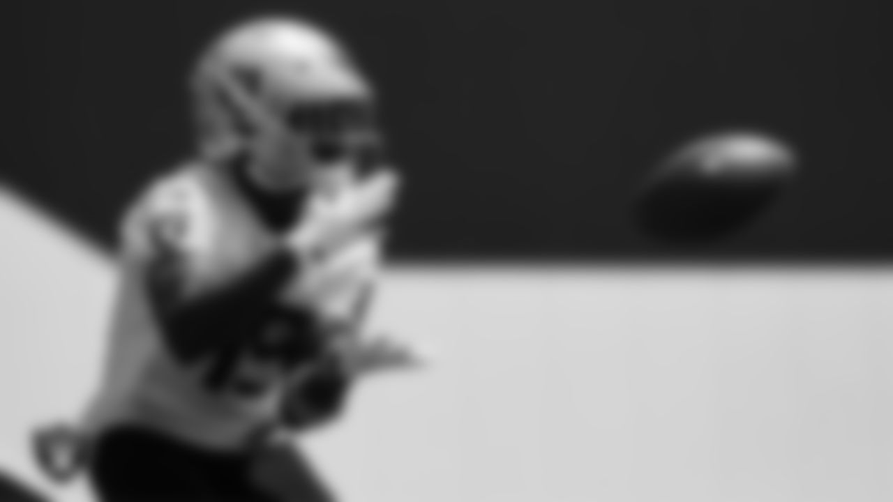 Las Vegas Raiders wide receiver John Brown (15) at an Organized Team Activity (OTA).