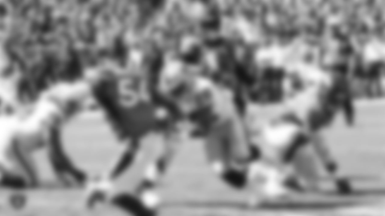 The Oakland Raiders regular season game against the Denver Broncos at Mile High Stadium, Sunday, September 16, 2018, in Denver, Colorado.