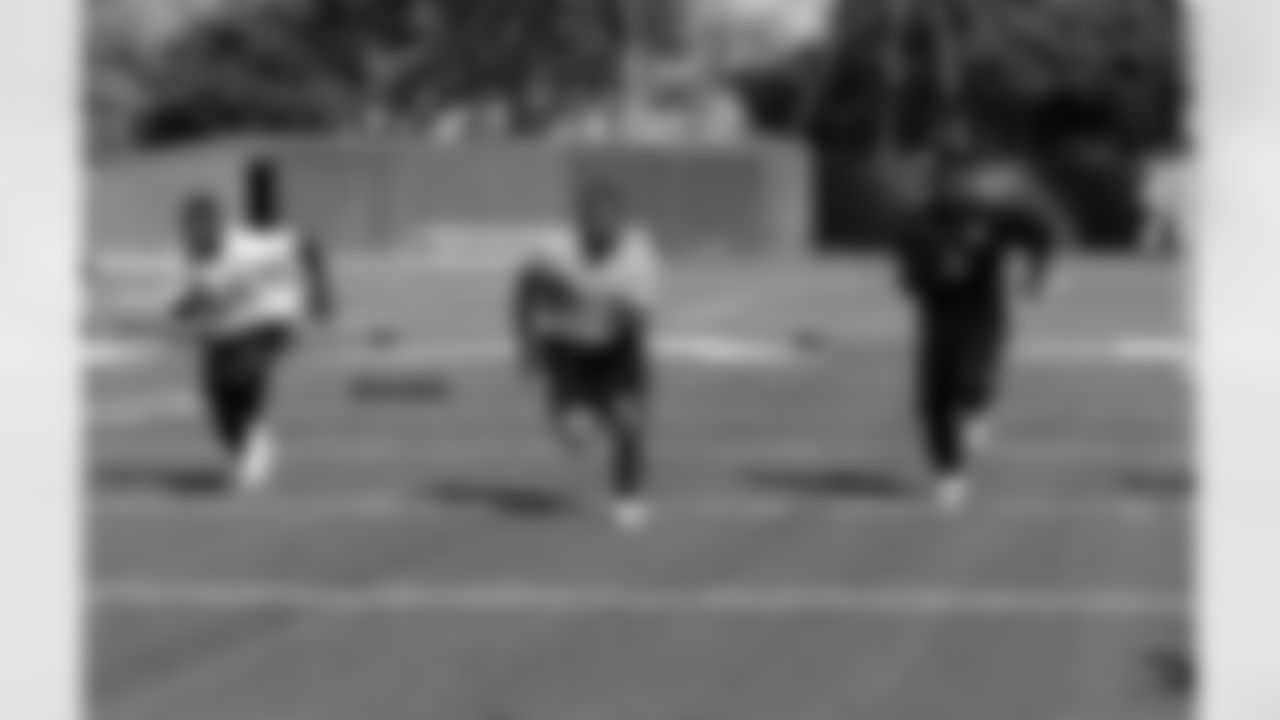 RB Latavius Murray, FB Marcel Reece and WR James Jones