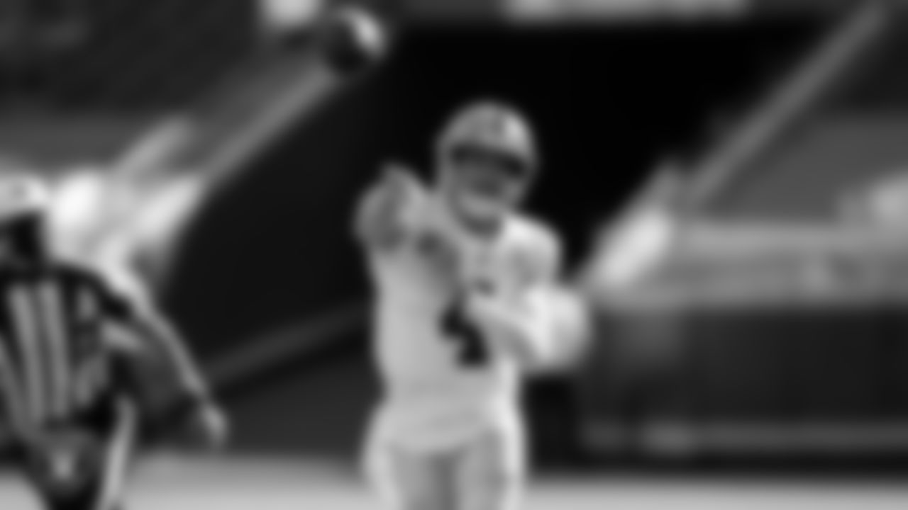 QB Derek Carr

Passing Yards - 2,002