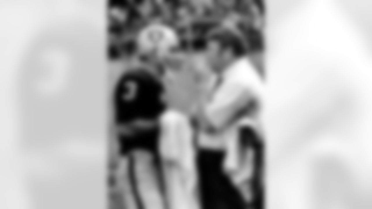 John Madden coached the Raiders to a 103-32-7 record from 1969-1978. During that time, he won five straight AFC West titles and coached the team to victory in Super Bowl XI.