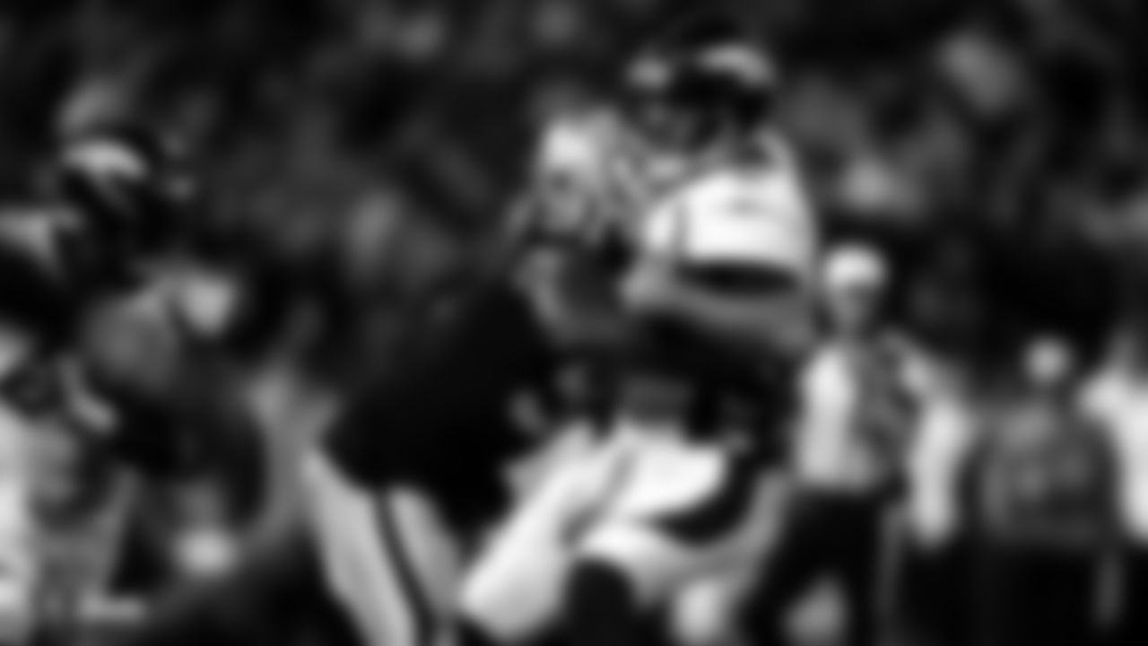 The Raiders regular season game against the Denver Broncos at Oakland-Alameda County Coliseum.