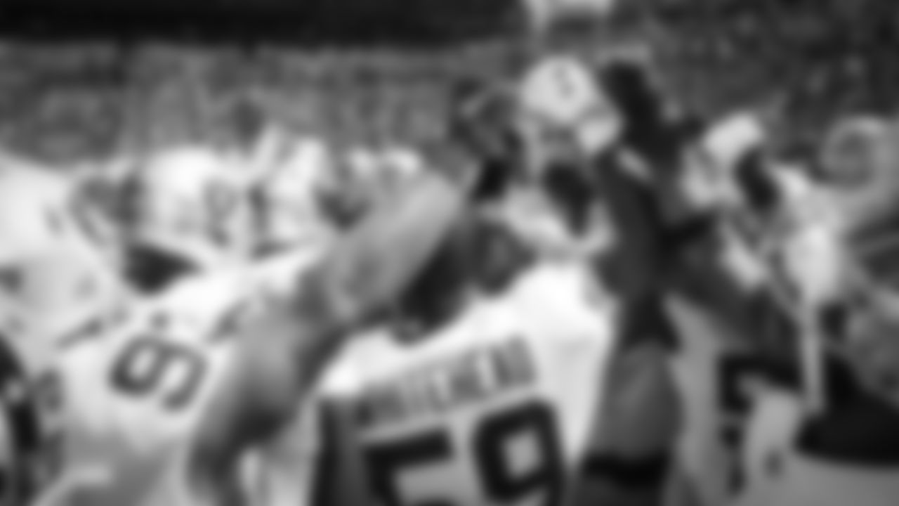 The Oakland Raiders huddle up before their regular season game against the Broncos in Week 2 at Broncos Stadium at Mile High, Sunday, September 16, 2018, in Denver, Colorado.