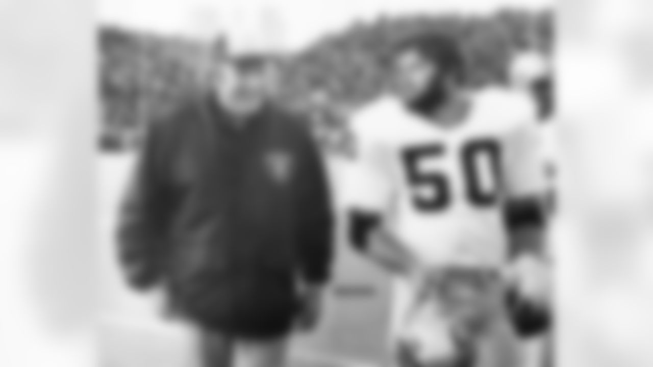 Coach John Madden and Dave Dalby