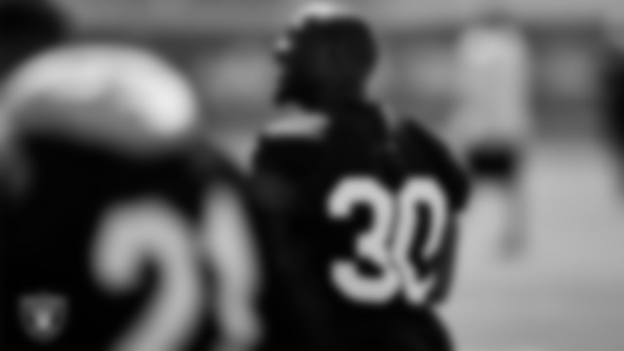 Las Vegas Raiders safety Duron Harmon (30) during Day One of 2022 Veteran Minicamp.