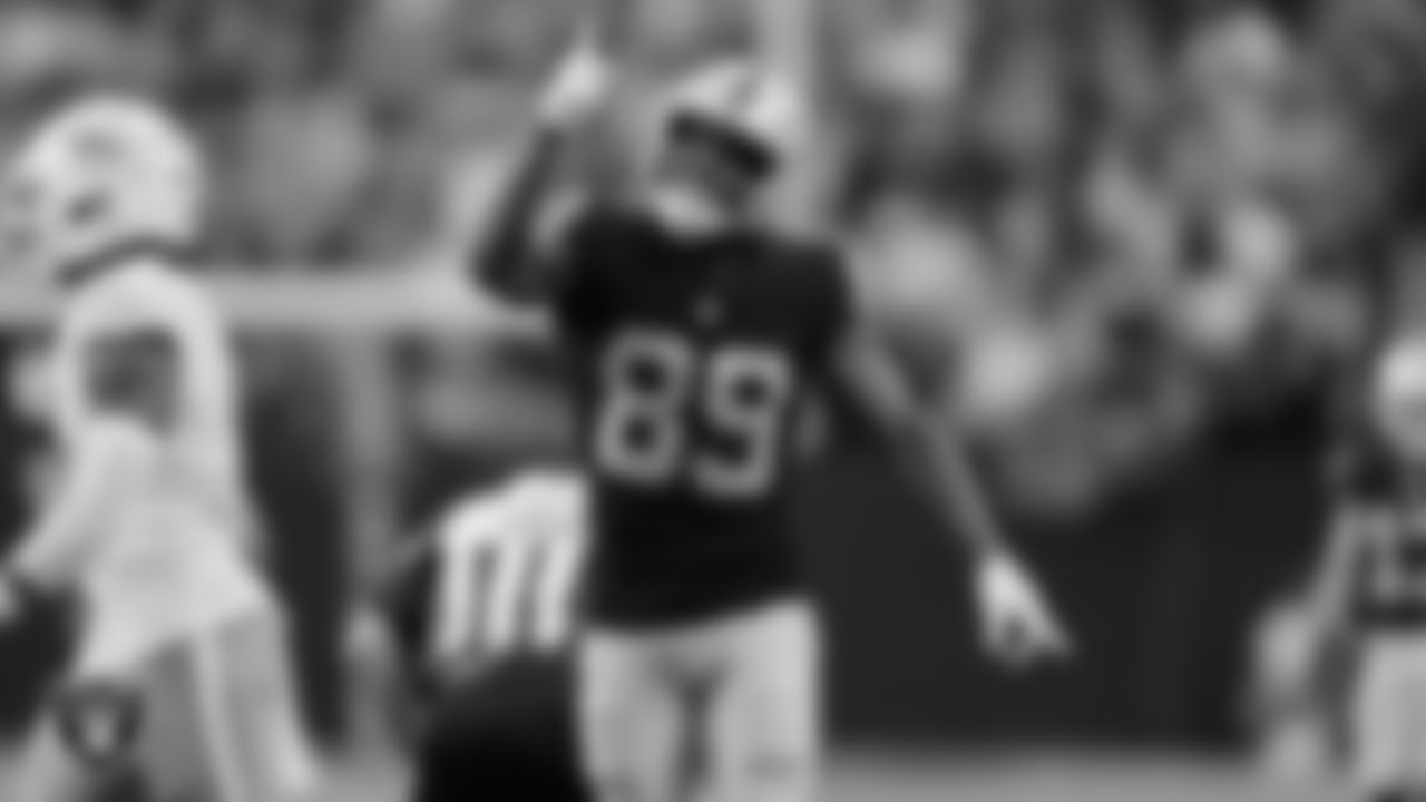 Las Vegas Raiders wide receiver Bryan Edwards (89) during the regular season home game against the Miami Dolphins.
