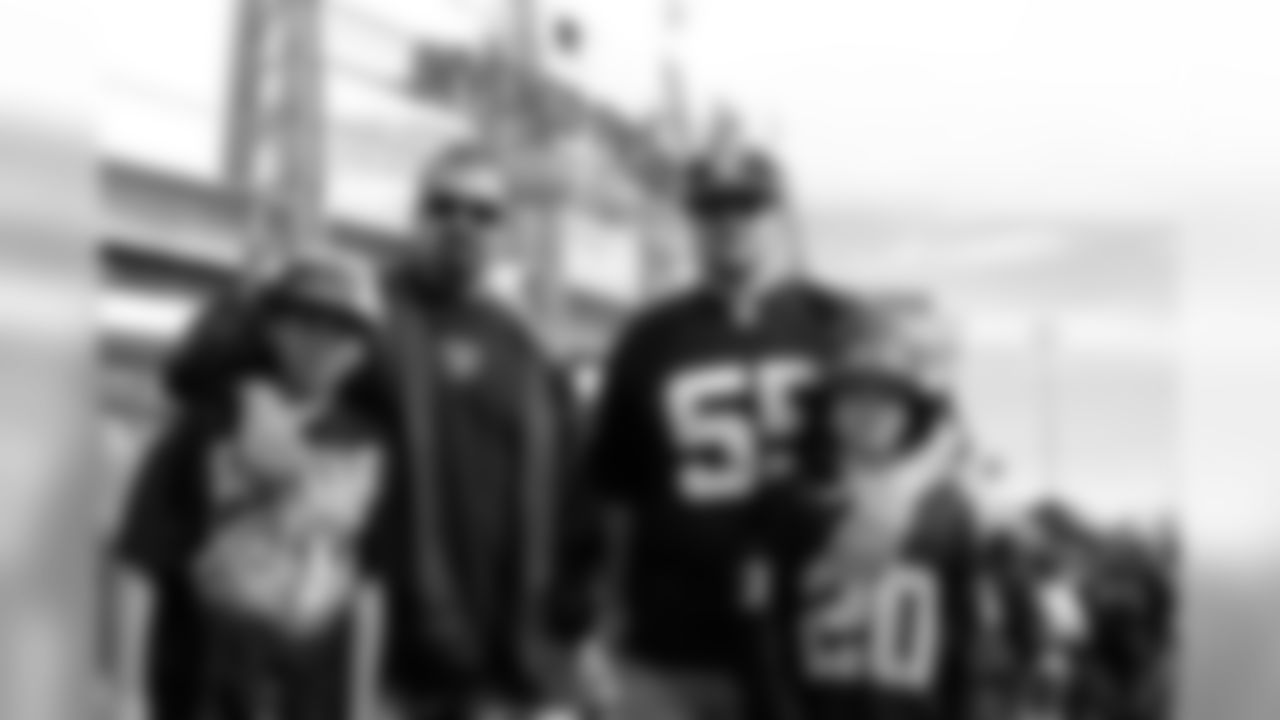 Raiders fans supported the Silver and Black at INVESCO Field in Denver. Photo by Tony Gonzales.