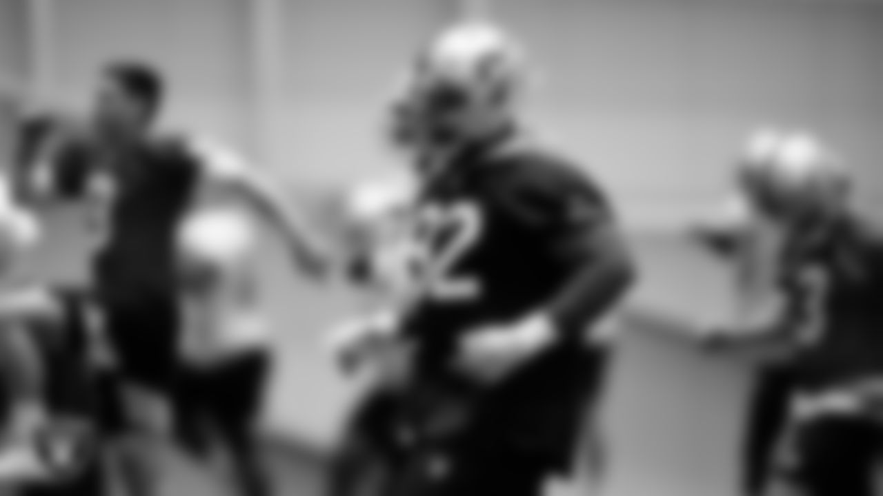 Las Vegas Raiders defensive tackle Kyle Peko (92) at Mandatory Minicamp.