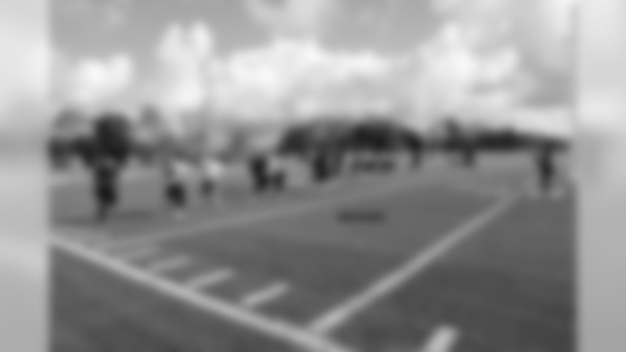 The offense takes the field for the first time this offseason.