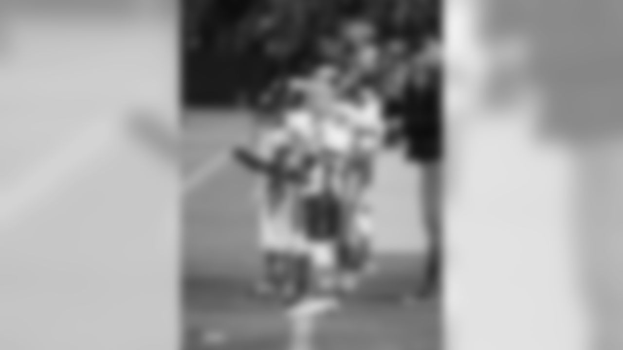 Halftime youth football during the Oakland Raiders preseason game against the Green Bay Packers at Oakland-Alameda County Coliseum, Friday, August 24, 2018, in Oakland, California. The Oakland Raiders won 13-6.