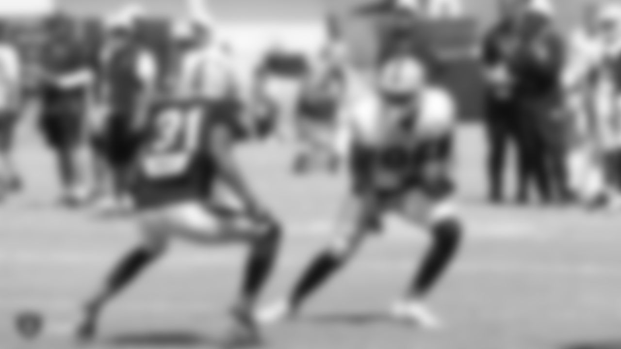 A look at Oakland Raiders wide receiver Keelan Doss' (89) playing days at Alameda High and UC Davis to the start of his rookie season with the Raiders.