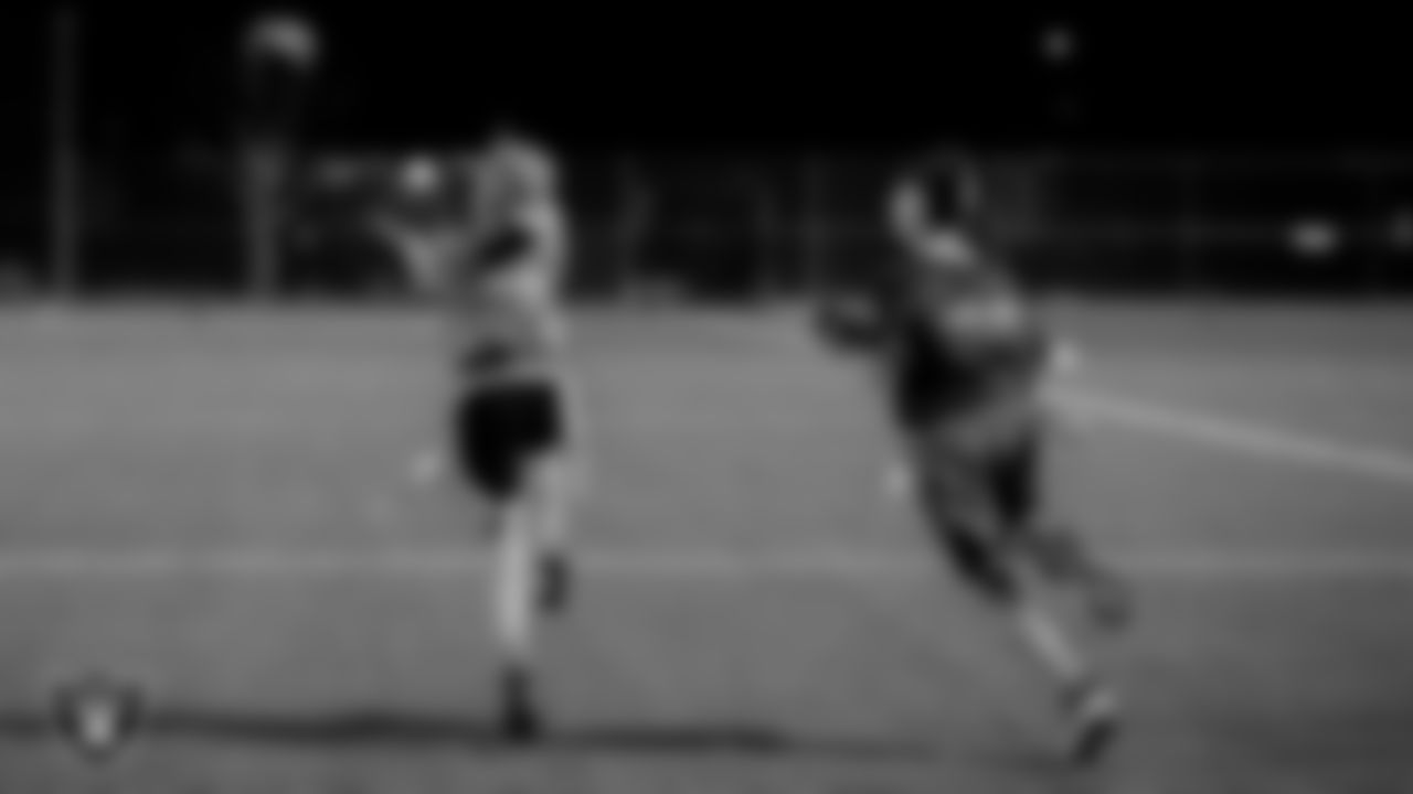 Athletes participate in a game during the season Silver and Black Flag Football League championship games at Teton Trails Park.