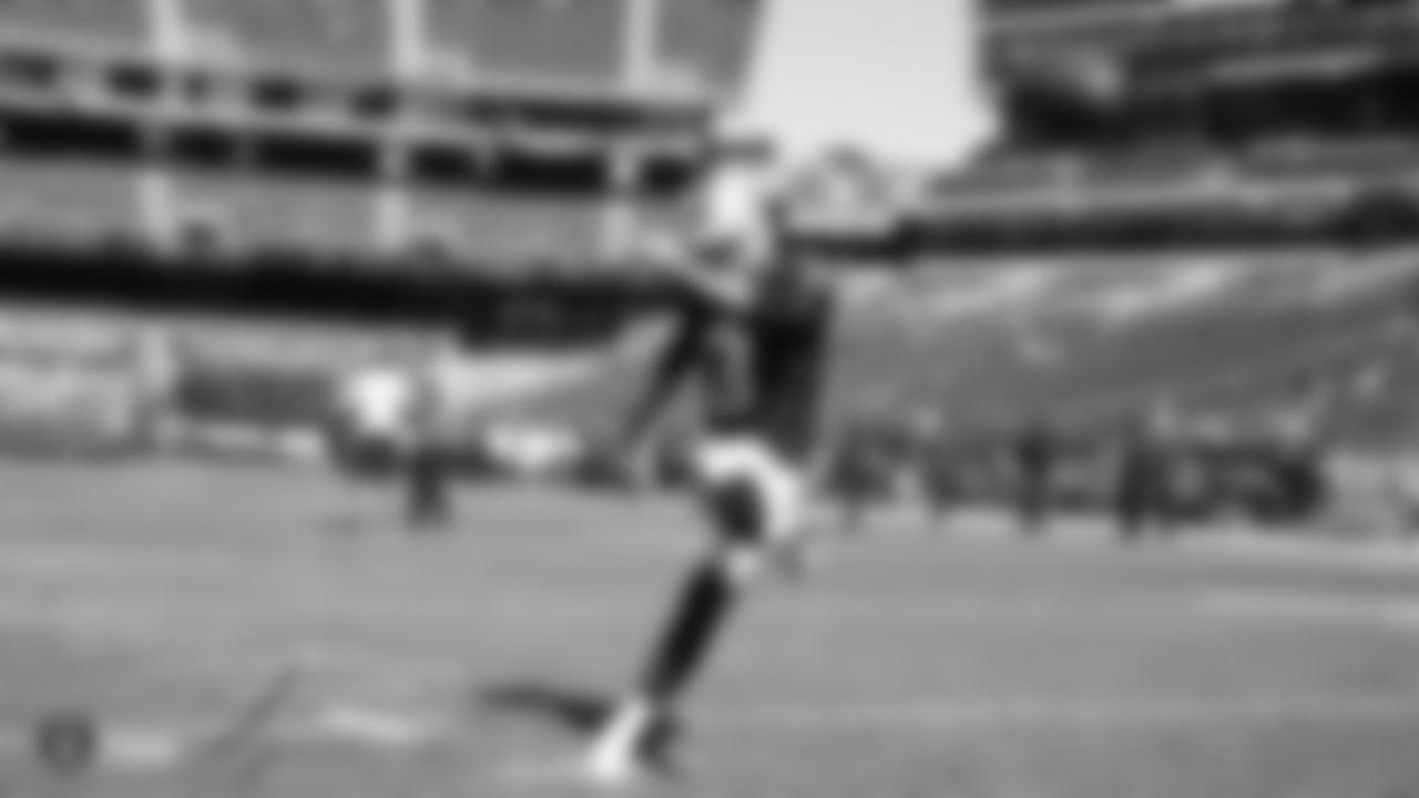 The Oakland Raiders regular season game against the Cleveland Browns at Oakland-Alameda County Coliseum, Sunday, September 30, 2018, in Oakland, California.
