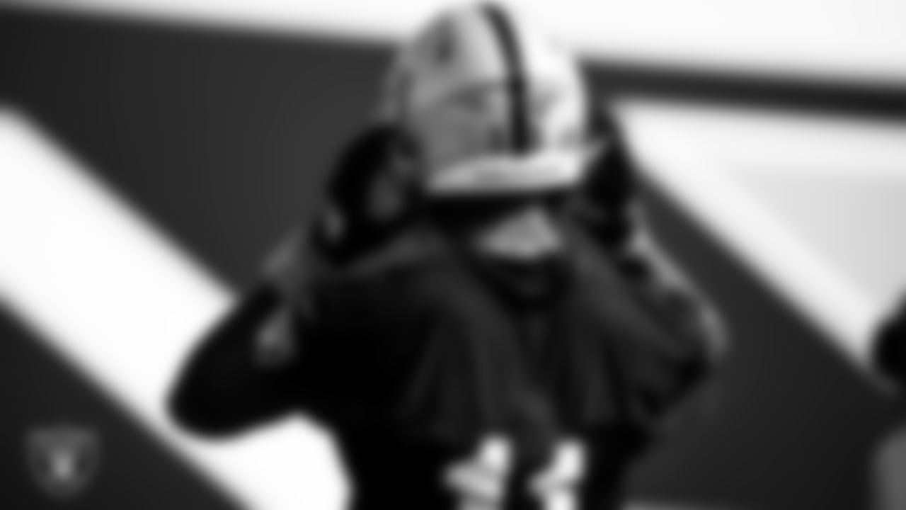 Las Vegas Raiders wide receiver Henry Ruggs III (11) during practice.