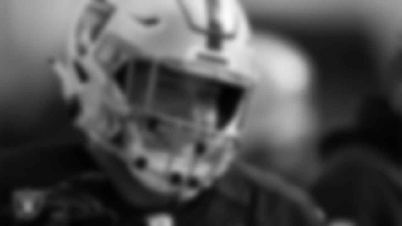 Las Vegas Raiders fullback Alec Ingold (45) during practice at Intermountain Healthcare Performance Center.