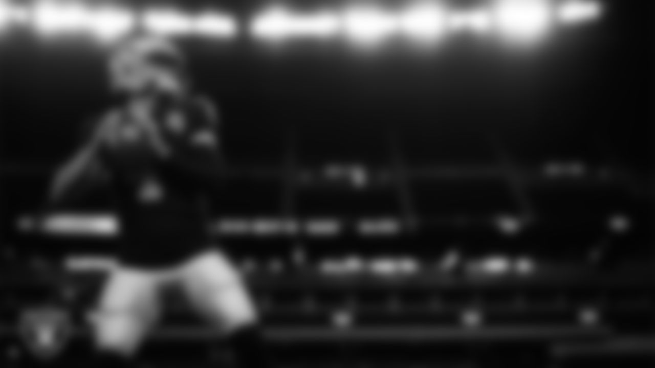 Derek Carr was drafted in the second round of the 2014 NFL Draft by the Raiders. A starter since entering the league, Carr holds the team records for completions (2,896), passing yards (31,700) and touchdowns (193).