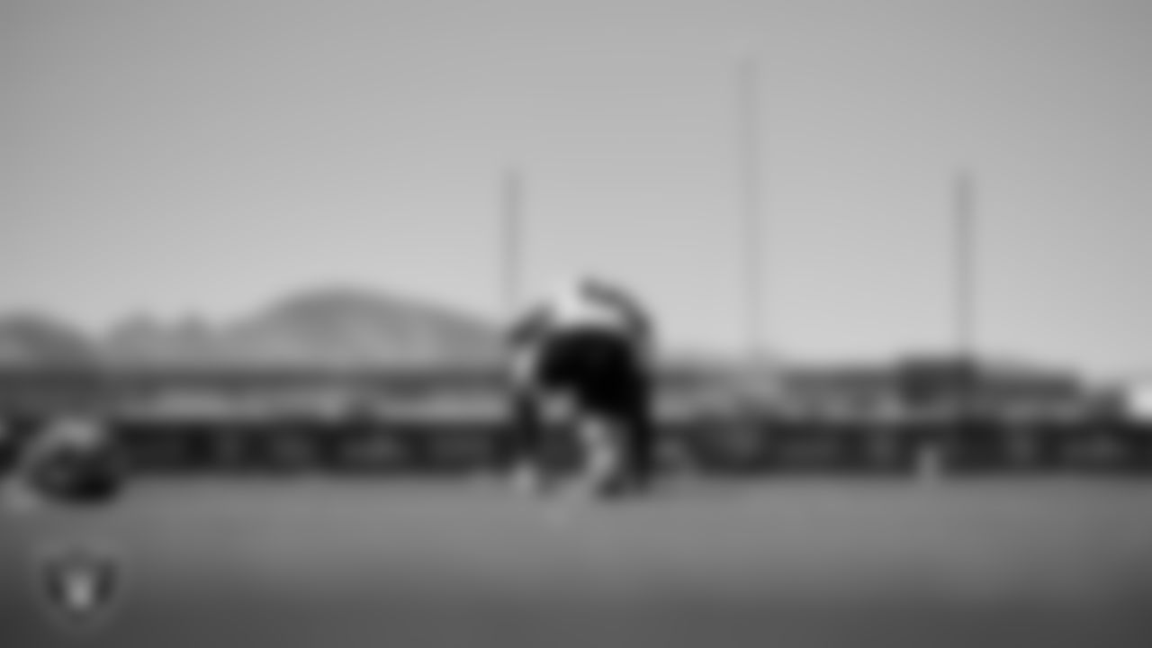 Las Vegas Raiders wide receiver Keelan Cole (89) at an Organized Team Activity (OTA).