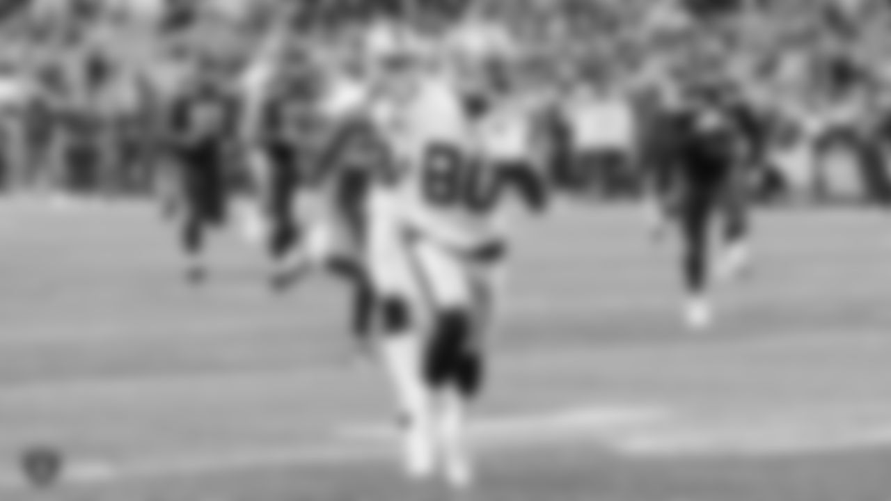 The Oakland Raiders preseason game against the Seattle Seahawks at CenturyLink Field, Thursday, August 30, 2018, in Seattle, Washington.
